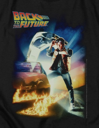 (image for) Back to the Future Poster T-Shirt
